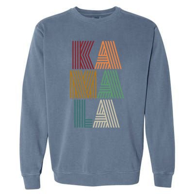 Kamala Custom Design Funny Gift Garment-Dyed Sweatshirt