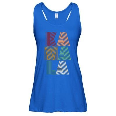 Kamala Custom Design Funny Gift Ladies Essential Flowy Tank