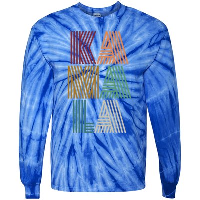 Kamala Custom Design Funny Gift Tie-Dye Long Sleeve Shirt