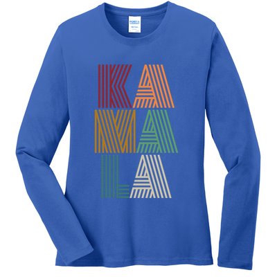 Kamala Custom Design Funny Gift Ladies Long Sleeve Shirt