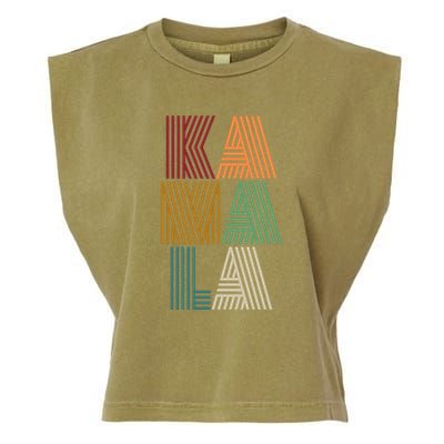Kamala Custom Design Funny Gift Garment-Dyed Women's Muscle Tee
