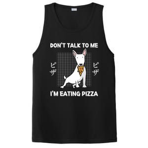 Kawaii Cute Dog Dont Talk To Me Im Eating Pizza Gift PosiCharge Competitor Tank