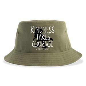 Kindness Courage Dino Kids Unity Day Orange Anti Bullying Sustainable Bucket Hat