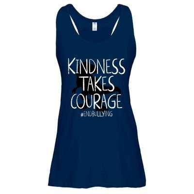 Kindness Courage Dino Kids Unity Day Orange Anti Bullying Ladies Essential Flowy Tank