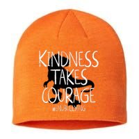 Kindness Courage Dino Kids Unity Day Orange Anti Bullying Sustainable Beanie