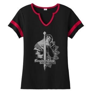 Kingdom Come Deliverance Ladies Halftime Notch Neck Tee