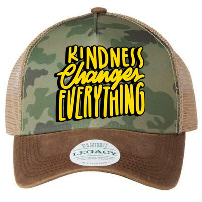 Kindness Changes Everything Retro Legacy Tie Dye Trucker Hat