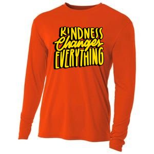 Kindness Changes Everything Retro Cooling Performance Long Sleeve Crew