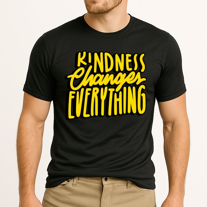 Kindness Changes Everything Retro Performance Shirt