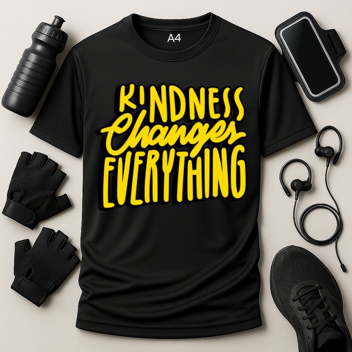 Kindness Changes Everything Retro Performance Shirt