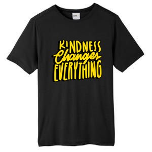 Kindness Changes Everything Retro Tall Fusion ChromaSoft Performance T-Shirt