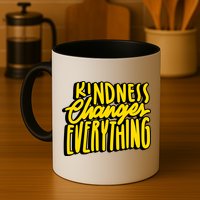 Kindness Changes Everything Retro Mug