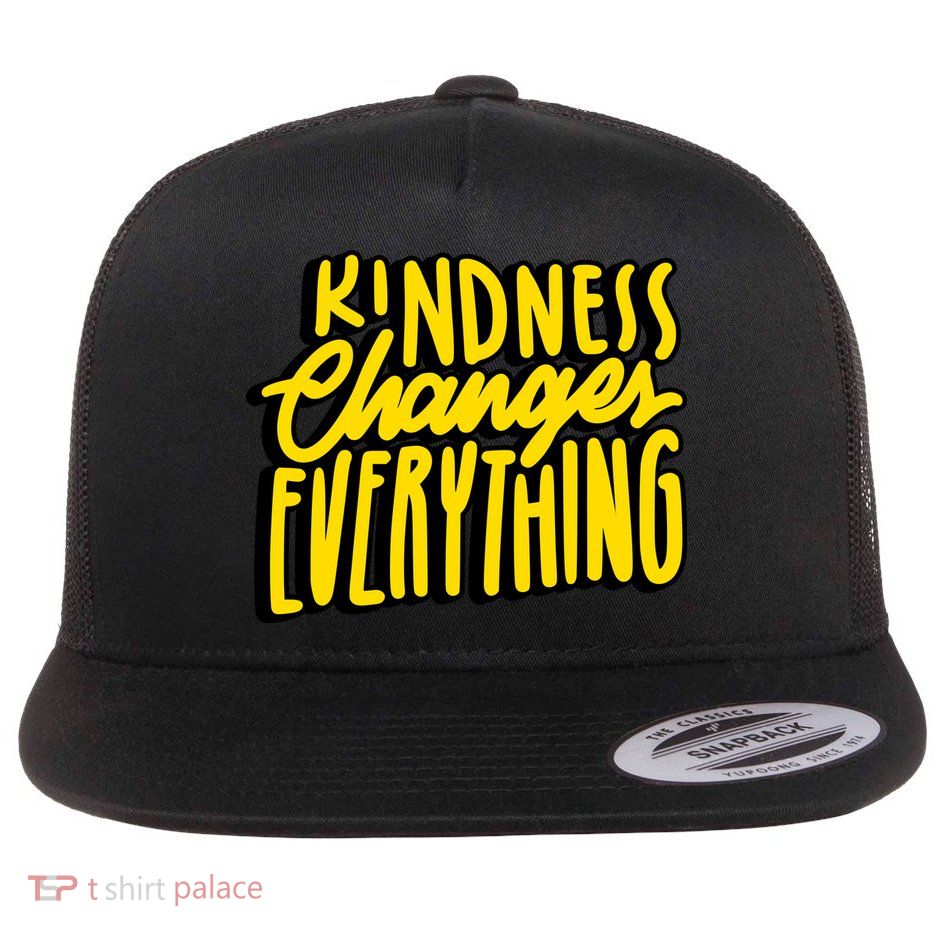 Kindness Changes Everything Retro Flatbill Hat