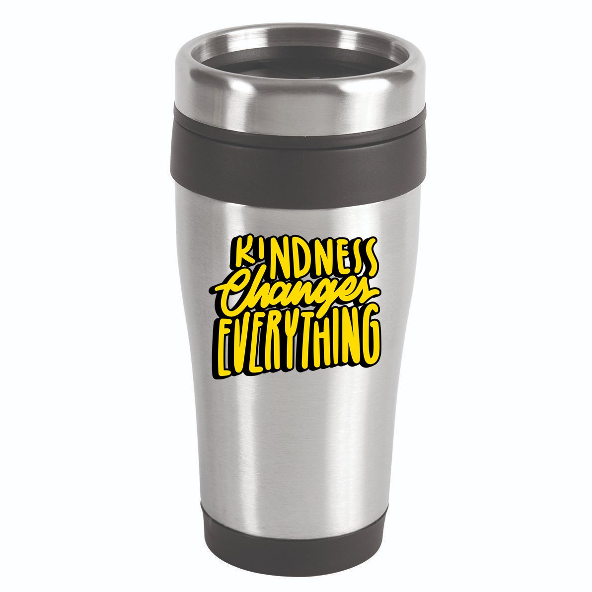 Kindness Changes Everything Retro 16oz Travel Tumbler