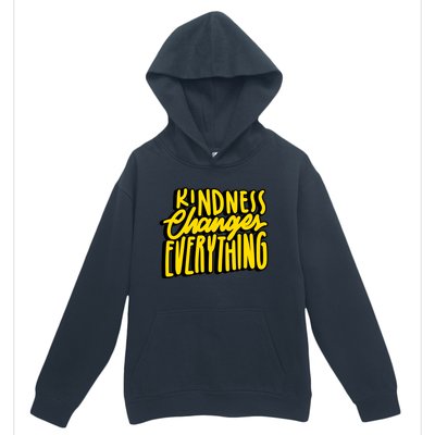 Kindness Changes Everything Retro Urban Pullover Hoodie