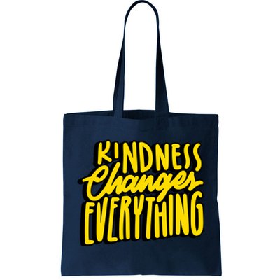 Kindness Changes Everything Retro Tote Bag