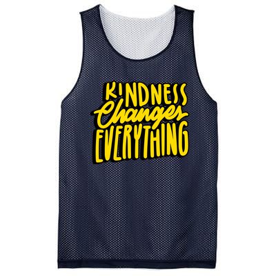 Kindness Changes Everything Retro Mesh Reversible Basketball Jersey Tank