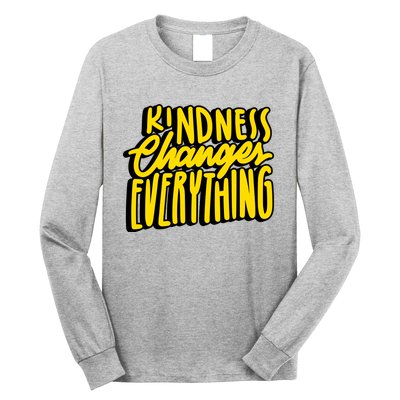 Kindness Changes Everything Retro Long Sleeve Shirt