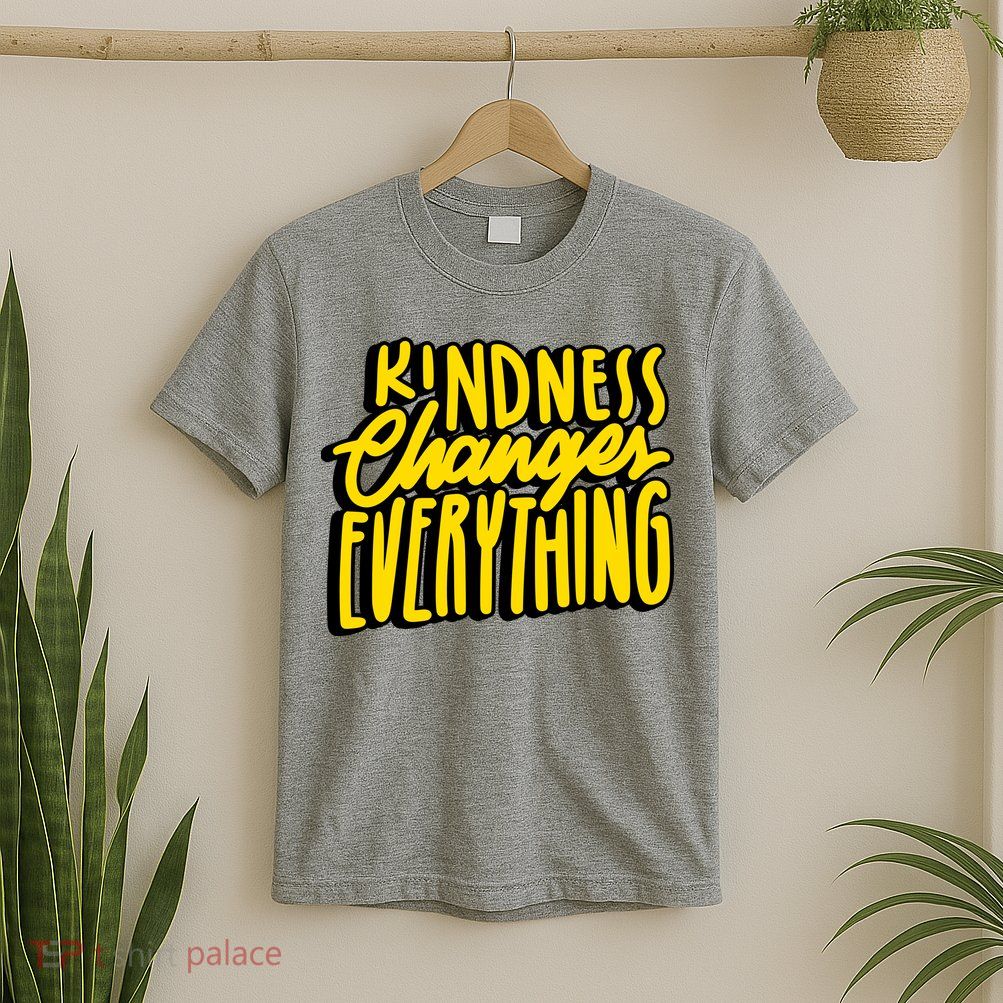 Kindness Changes Everything Retro T-Shirt