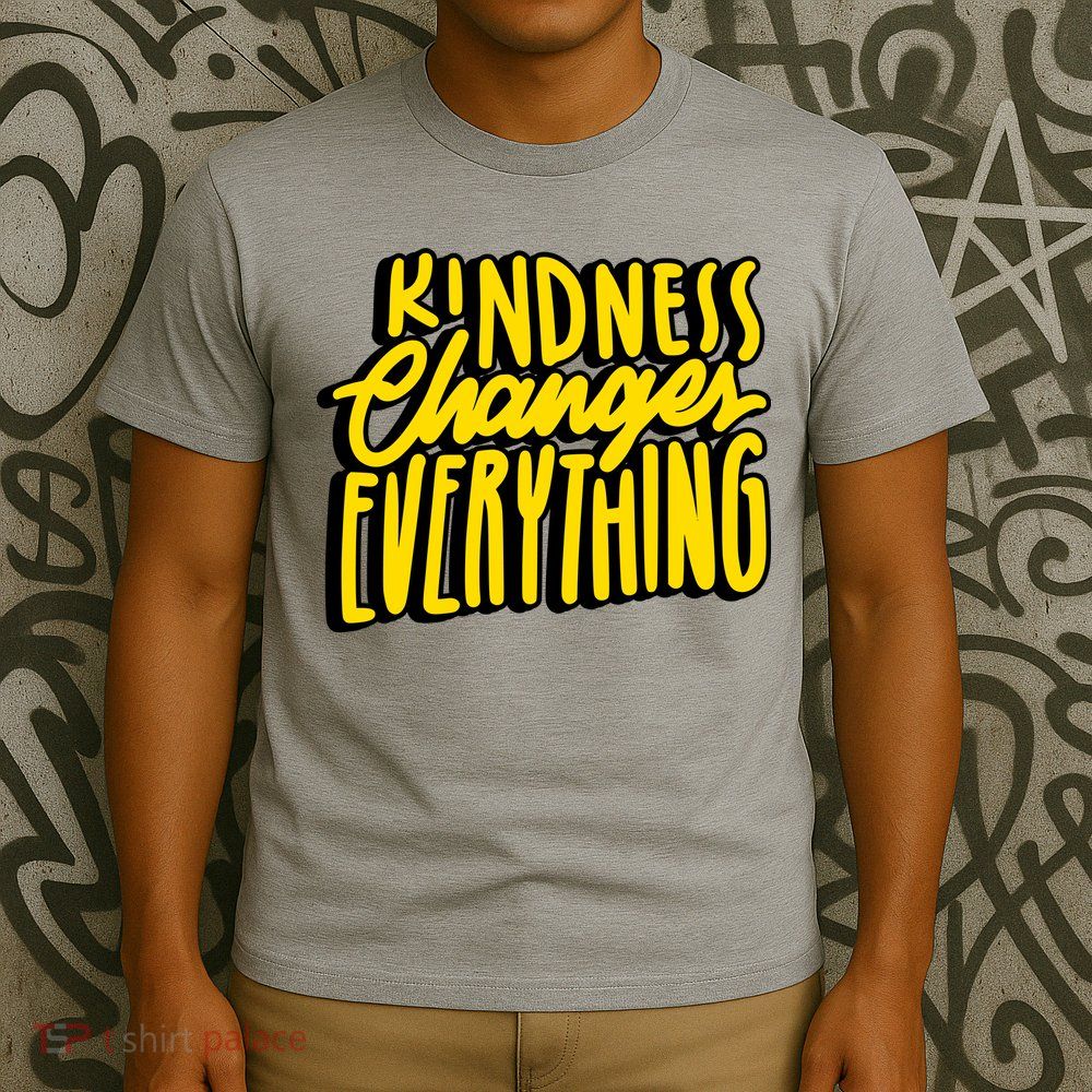 Kindness Changes Everything Retro T-Shirt