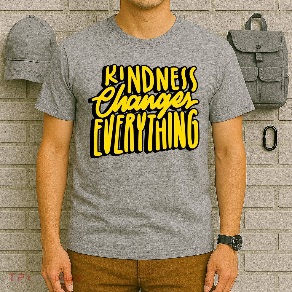Kindness Changes Everything Retro T-Shirt