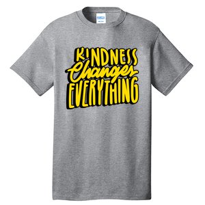 Kindness Changes Everything Retro Tall T-Shirt