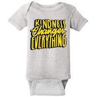 Kindness Changes Everything Retro Baby Bodysuit