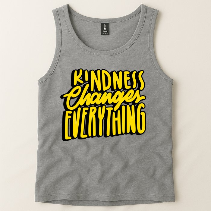 Kindness Changes Everything Retro Tank Top