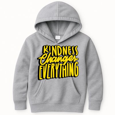 Kindness Changes Everything Retro Kids Hoodie