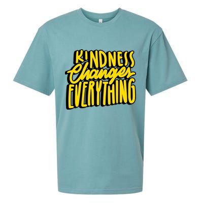 Kindness Changes Everything Retro Sueded Cloud Jersey T-Shirt