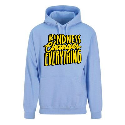 Kindness Changes Everything Retro Unisex Surf Hoodie