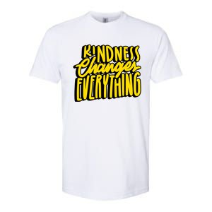 Kindness Changes Everything Retro Softstyle CVC T-Shirt