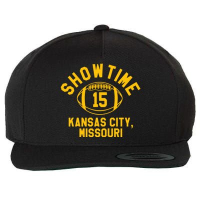 Kansas City Football 15 Wool Snapback Cap