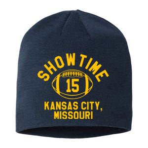 Kansas City Football 15 Sustainable Beanie