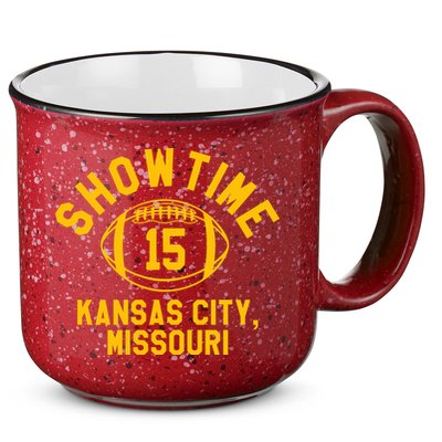 Kansas City Football 15 15oz Campfire Ceramic Mug