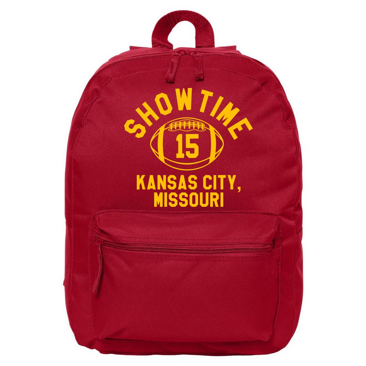 Kansas City Football 15 16 in Basic Backpack
