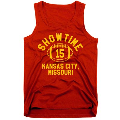 Kansas City Football 15 Tank Top