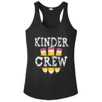 Kinder Crew Fun Kindergarten Squad Teacher 1st Day of School Ladies PosiCharge Competitor Racerback Tank