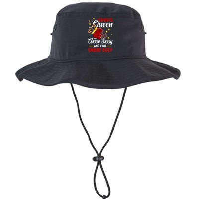 Kansas City Football Queen Classy Sassy And A Bit Smart Assy Legacy Cool Fit Booney Bucket Hat