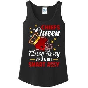 Kansas City Football Queen Classy Sassy And A Bit Smart Assy Ladies Essential Tank