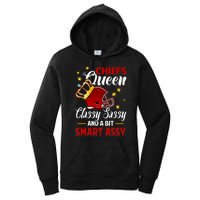 Kansas City Football Queen Classy Sassy And A Bit Smart Assy Women's Pullover Hoodie