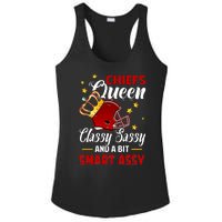 Kansas City Football Queen Classy Sassy And A Bit Smart Assy Ladies PosiCharge Competitor Racerback Tank