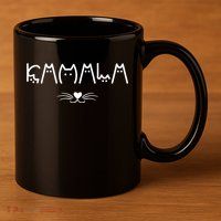 Kamala Cat For Harris 2024 11oz C Handle Ceramic Mug