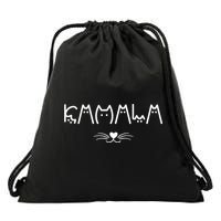 Kamala Cat For Harris 2024 Drawstring Bag