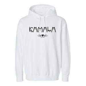 Kamala Cat For Harris 2024 Garment-Dyed Fleece Hoodie