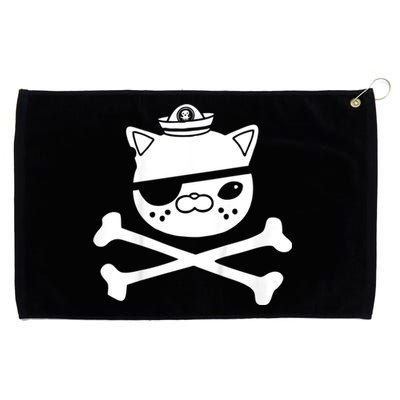 Kwazii Cute Funny Pirate Cat Grommeted Golf Towel