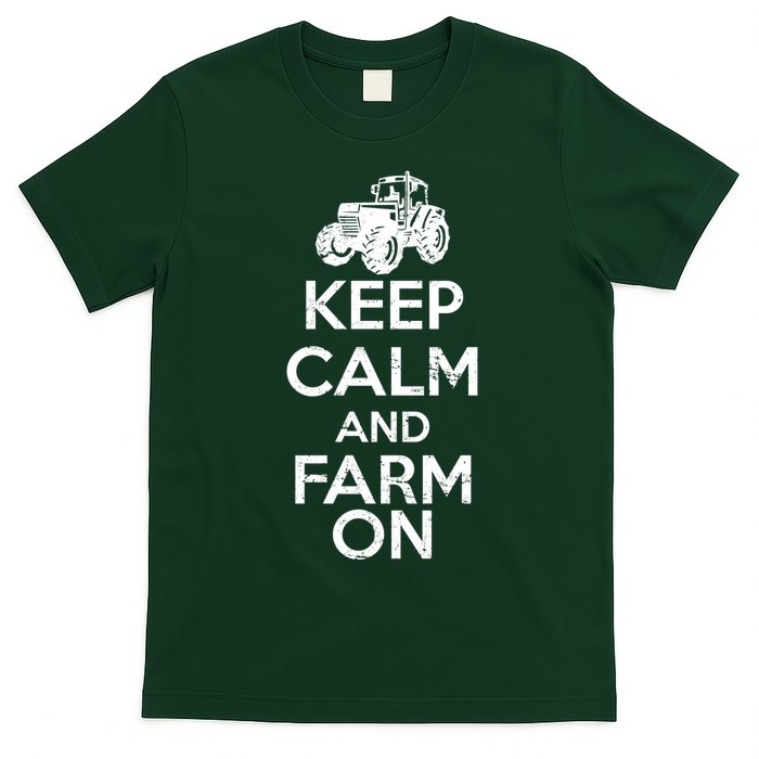 Keep Calm And Farm On T-Shirt