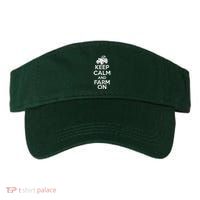 Keep Calm And Farm On Visor