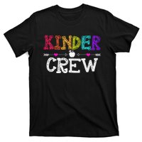 Kinder Crew Funny Kindergarten Teacher Last Day Of School T-Shirt