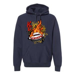 Kansas City Football Chiefs Final On Fire Premium Hoodie